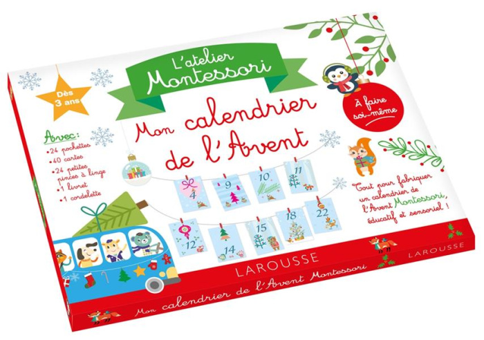 Emprunter L'atelier Montessori. Mon calendrier de l'Avent livre