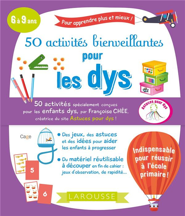 Emprunter 50 activités bienveillantes pour les dys [ADAPTE AUX DYS livre