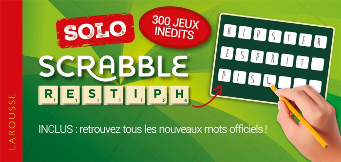 Emprunter Scrabble Solo. 300 jeux inédits livre