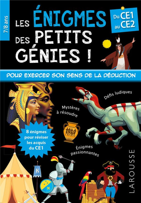 Emprunter Les énigmes des petits génies du CE1-CE2 livre