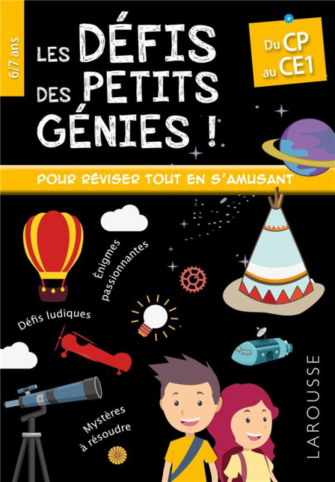 Emprunter Les défis des petits génies ! Du CP au CE1 livre