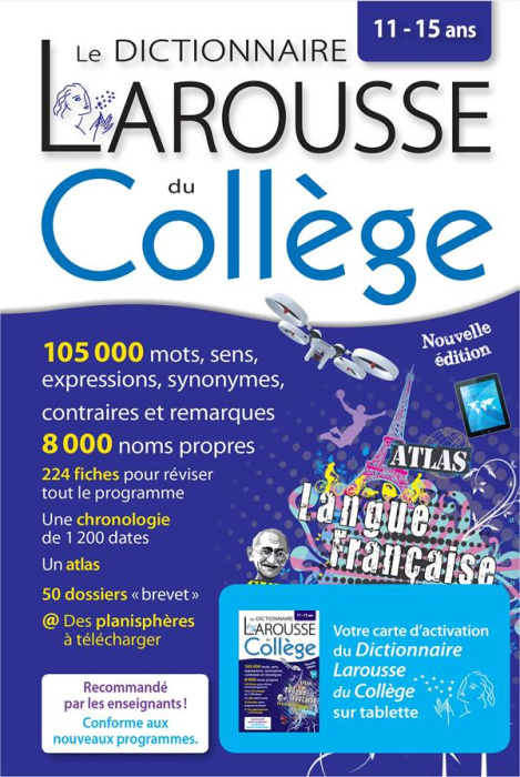 Emprunter Le dictionnaire Larousse du collège livre