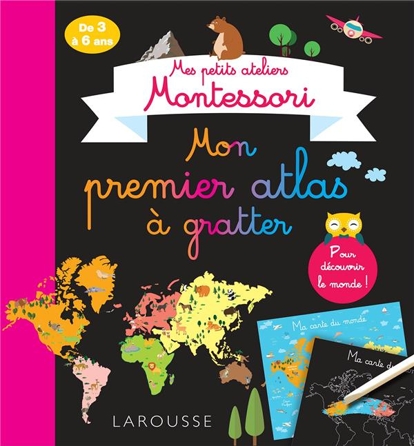 Emprunter Mon premier atlas à gratter livre