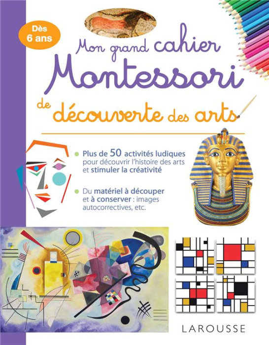 Emprunter Mon grand cahier Montessori de découverte des arts livre