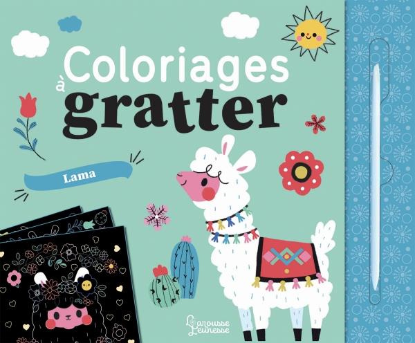 Emprunter Coloriages à gratter les lamas. Avec 1 stylet livre