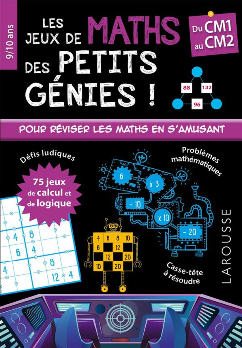 Emprunter Les jeux de maths des petits génies du CM1 au CM2 livre