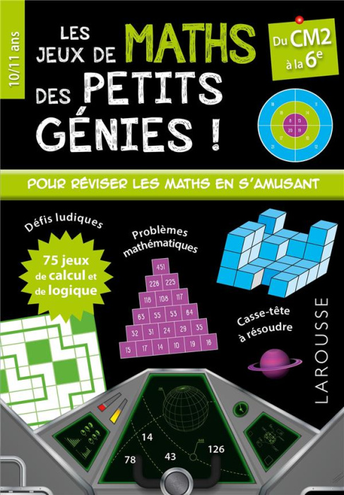 Emprunter Les jeux de maths des petits génies du CM2 à la 6e livre