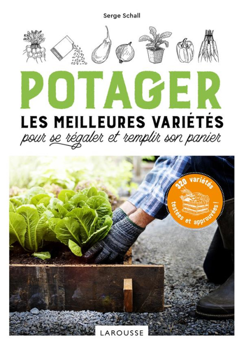 Emprunter Potager, les meilleures variétés pour se régaler et remplir son panier livre