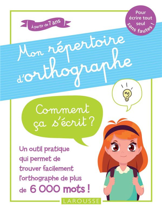 Emprunter Mon répertoire d'orthographe livre