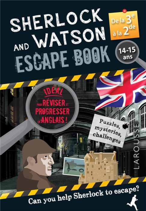 Emprunter Sherlock and Watson Escape book spécial de la 3e à la 2de. Révise ton anglais en menant l'enquête ! livre