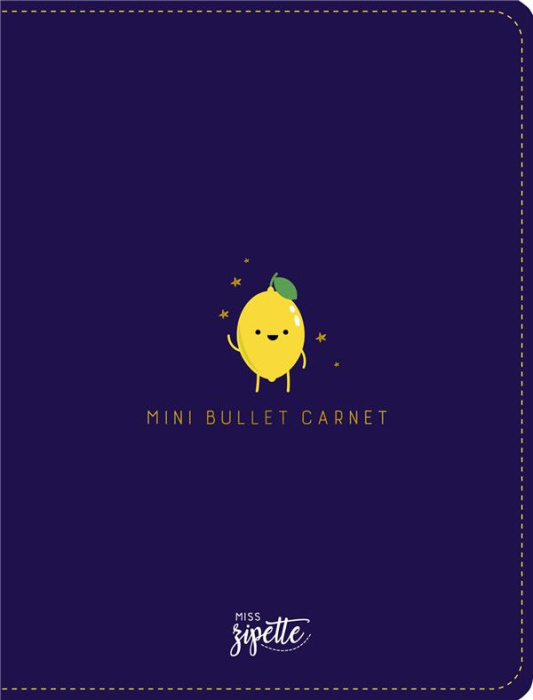 Emprunter Mini bullet carnet Miss Zipette. Avec une fermeture éclair livre