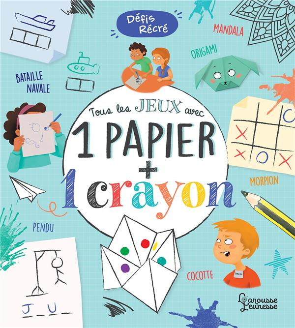 Emprunter Tous les jeux avec 1 papier 1 crayon livre