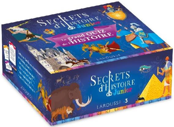 Emprunter SECRETS D'HISTOIRE JUNIOR - LE SUPER QUIZ 100 % FAMILLE livre