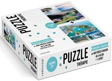 Emprunter Evasion zen. Contient 2 puzzles de 460 pièces chacun livre