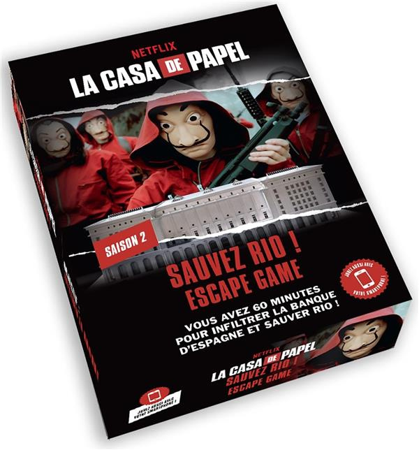 Emprunter LA CASA DE PAPEL - ESCAPE GAME : SAUVEZ RIO ! S2 livre