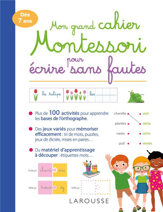 Emprunter Mon grand cahier Montessori pour écrire sans fautes livre