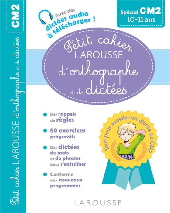 Emprunter Petit cahier Larousse d'orthographe et de dictées CM2 livre