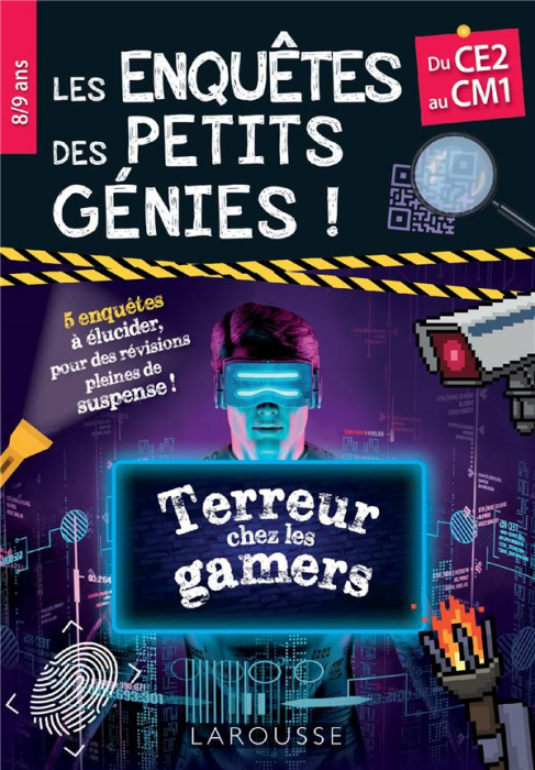 Emprunter Les enquêtes des petits génies Terreur chez les gamers. Du CE2 au CM1 livre