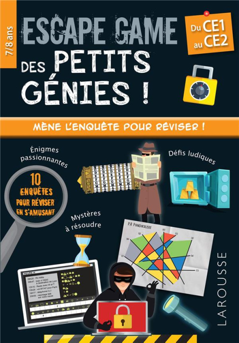 Emprunter Escape game des petits génies ! Du CE1 au CE2 livre