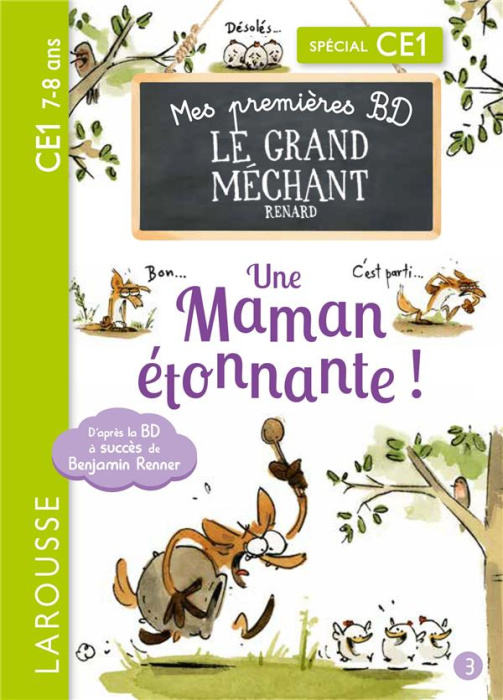 Emprunter Le Grand Méchant Renard Tome 3 : Je ne veux pas de calins ! Une maman étonnante ! Spécial CE1 livre