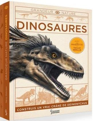 Emprunter Dinosaures. Construis un vrai crâne de Deinonychus. Avec une maquette à taille réelle livre