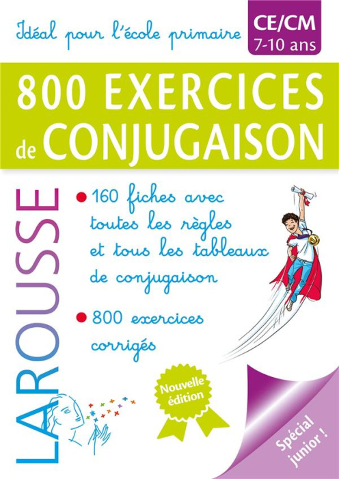 Emprunter 800 exercices de conjugaison livre