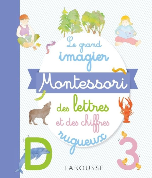 Emprunter Le grand imagier Montessori des lettres et des chiffres rugueux livre