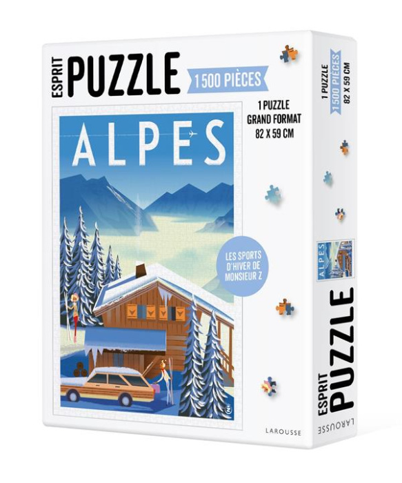 Emprunter PUZZLE ALPES DE MONSIEUR Z (1500 PIECES) livre