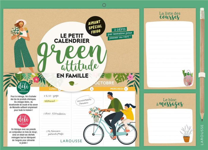 Emprunter Le petit calendrier green attitude en famille. Edition 2022-2023 livre