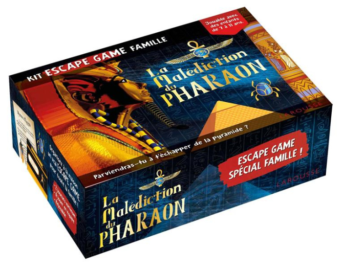 Emprunter KIT ESCAPE GAME FAMILLE LA MALEDICTION DU PHARAON livre