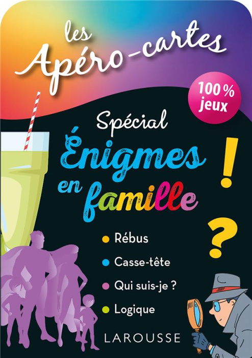 Emprunter Les apéro-cartes spécial énigmes en famille livre