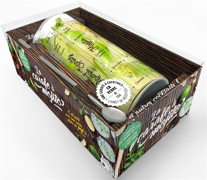 Emprunter La carafe à mojito... et autres cocktails ! Avec 1 carafe à cocktails en verre ; 1 cuillère à mélang livre