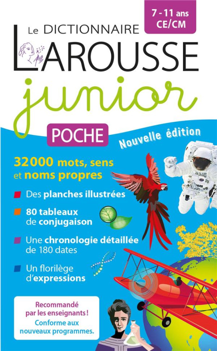Emprunter Dictionnaire Larousse junior poche CE/CM 7-11 ans. Edition 2023 livre