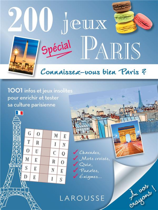 Emprunter 200 jeux spécial Paris - cahier de vacances livre