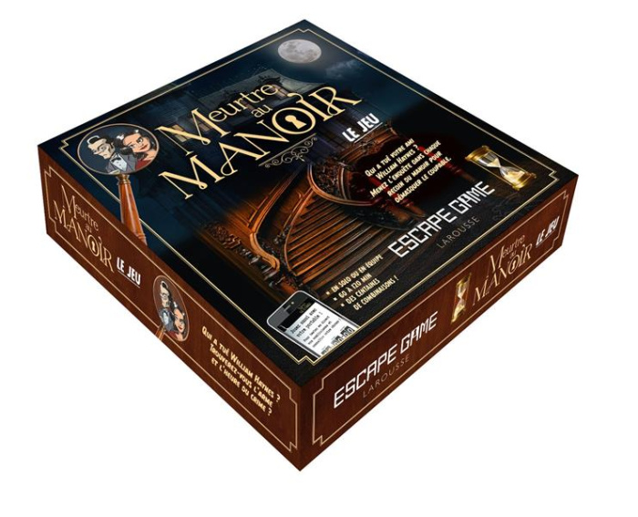 Emprunter COFFRET ESCAPE GAME MEURTRE AU MANOIR LE JEU livre