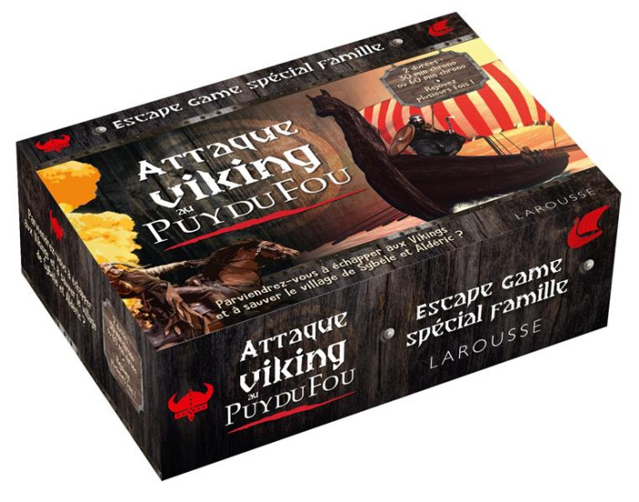 Emprunter Attaque viking au Puy du Fou. Escape game spécial famille livre