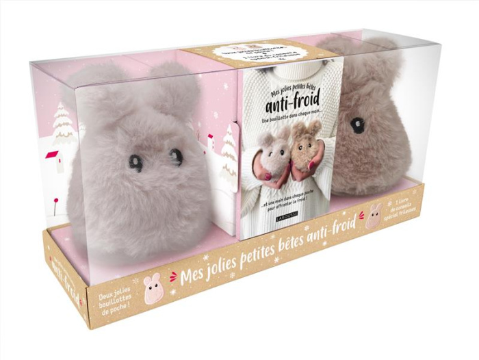 Emprunter Mes jolies petites bêtes anti-froid. Coffret avec 2 bouillotes en peluche et 1 livret livre