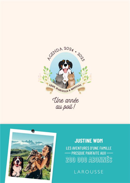 Emprunter Agenda Une année au poil ! Léon, Marcelle & Montana, Edition 2024-2025 livre