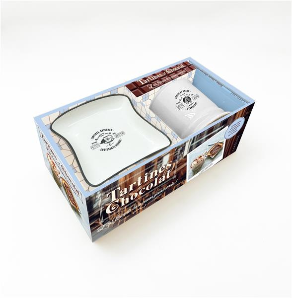 Emprunter Tartines et chocolat. Coffret avec 1 tasse, 1assiette et 1 livret de recettes livre