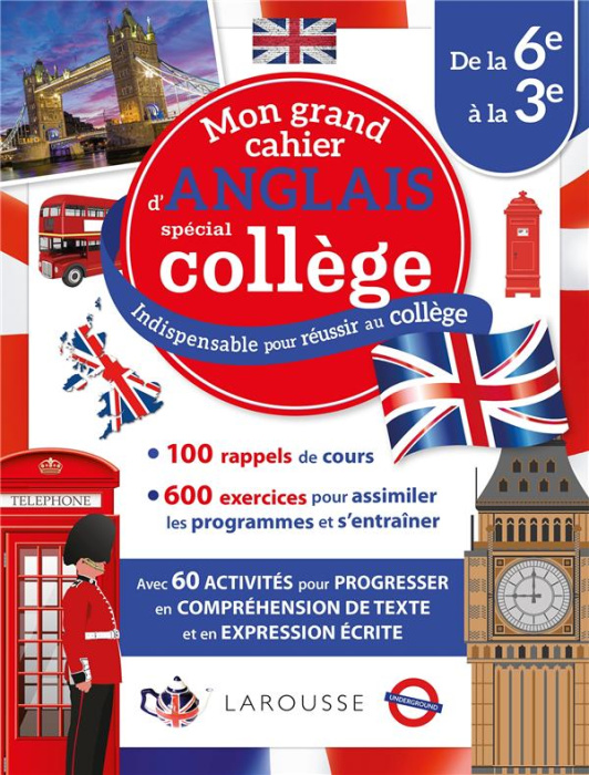 Emprunter Mon grand cahier d'anglais spécial collège livre