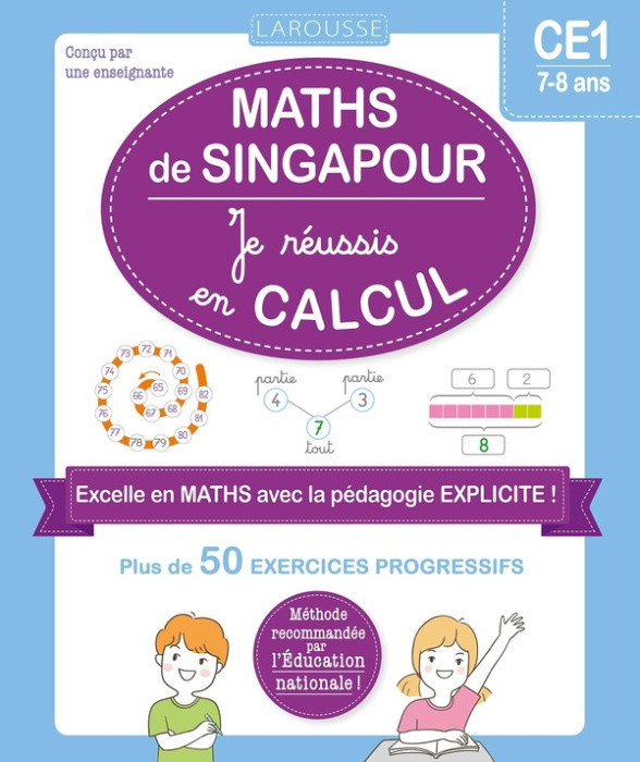 Emprunter Maths de Singapour. Je réussis en calculs CE1 livre
