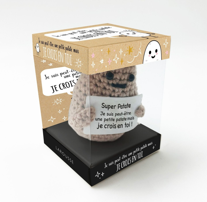 Emprunter Je suis peut-être une petite patate mais je crois en toi. Coffret avec une mini-peluche et un carnet livre
