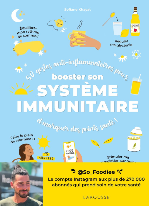 Emprunter 50 gestes anti-inflammatoires pour booster son système immunitaire et marquer des points santé ! livre