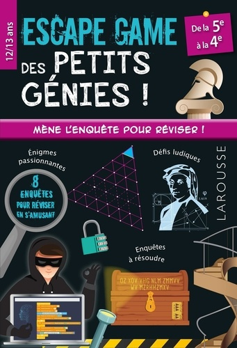 Emprunter Escape game des petits génies ! De la 5e à la 4e livre