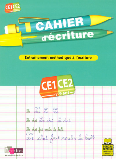 Emprunter Cahier d'écriture CE1-CE2 livre