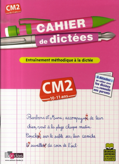 Emprunter Cahier de dictées CM2 livre