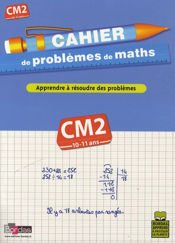Emprunter Cahier de problèmes de maths CM2 livre