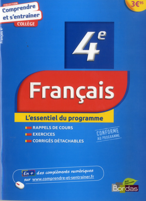 Emprunter Français 4e livre