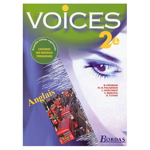 Emprunter Voices Anglais 2e livre
