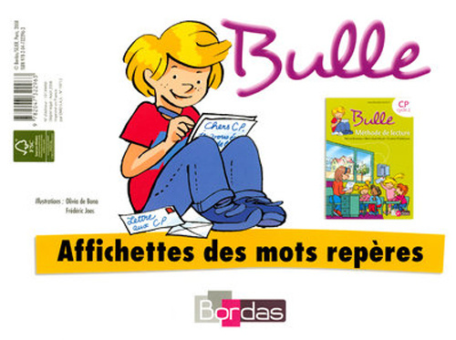 Emprunter Bulle CP. Affichettes des mots répères livre
